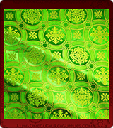 Rayon Brocade Fabric - 810-GR-NO-GS