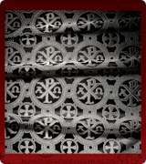 Metallic Brocade Fabric - 505-BK-GY-SM